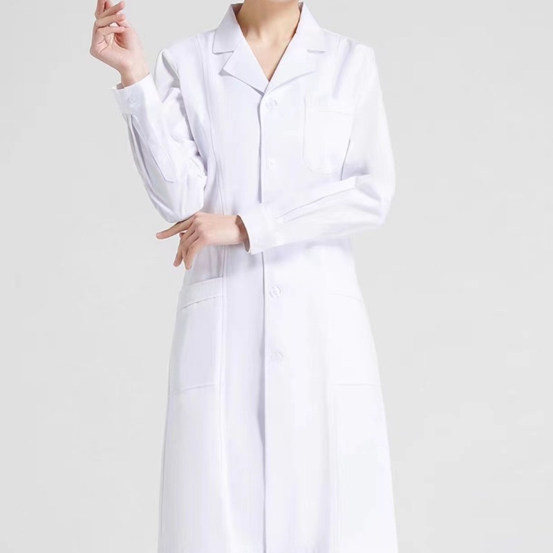 春秋款收腰长袖护士服