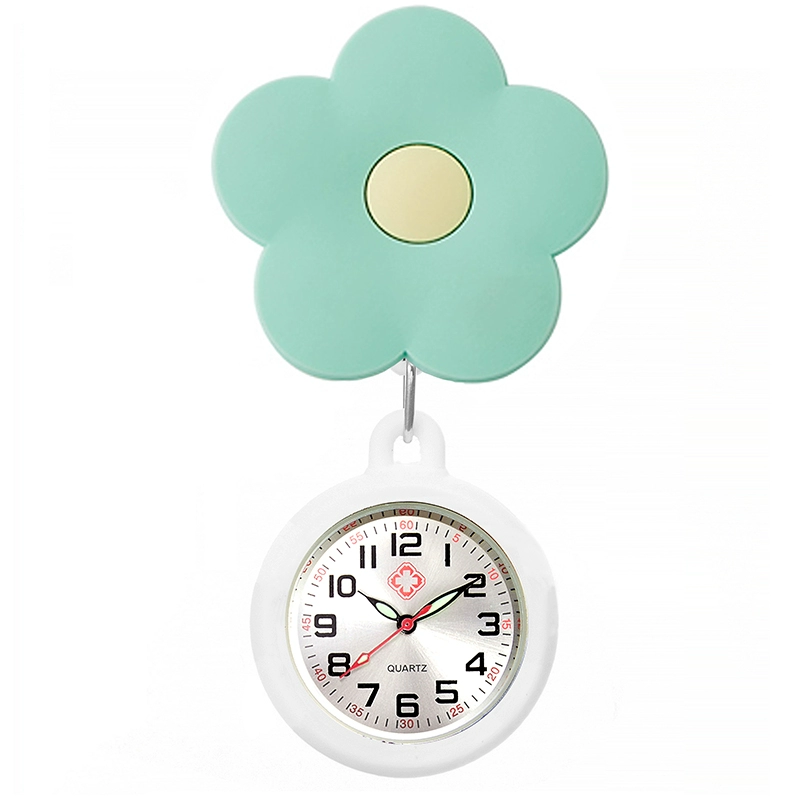 可拉伸缩可爱护士挂表夜光