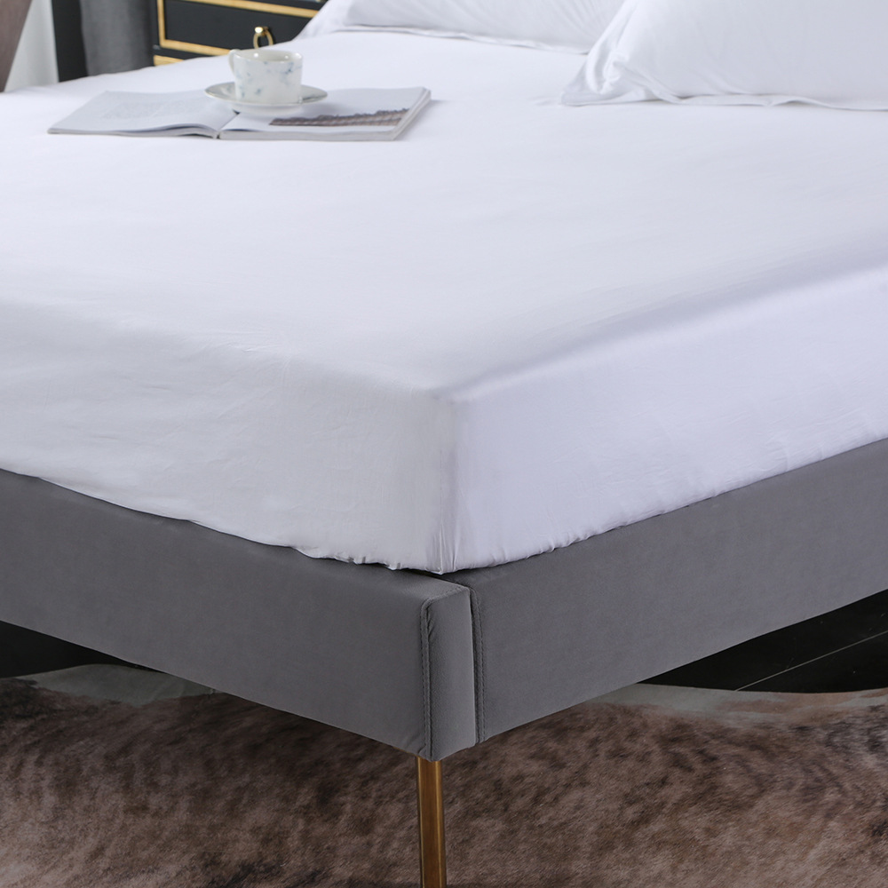 床笠单件加厚a类水洗棉母婴级床罩套仿纯棉床笠罩