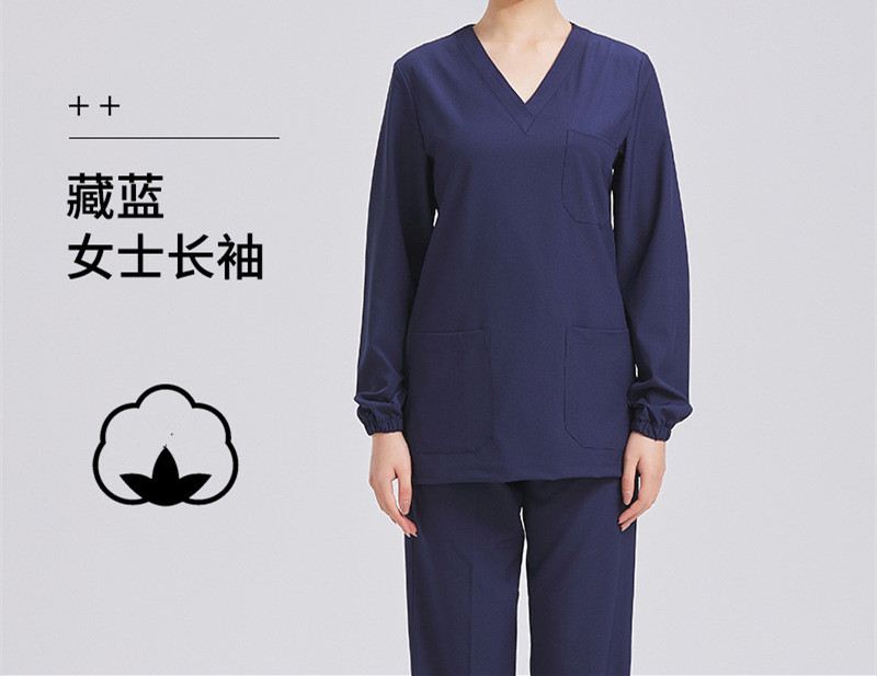 医院洗手衣长短袖手术衣刷手衣口腔宠物医生分体套装工作服