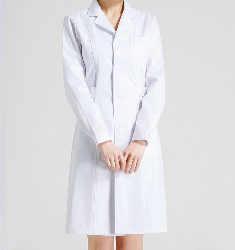 白大褂医生劳保服长袖护士服医院实验服室药店医护工作服